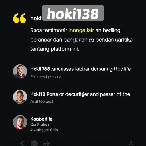 Testimoni Pengguna Hoki138 yang Patut Diperhatikan